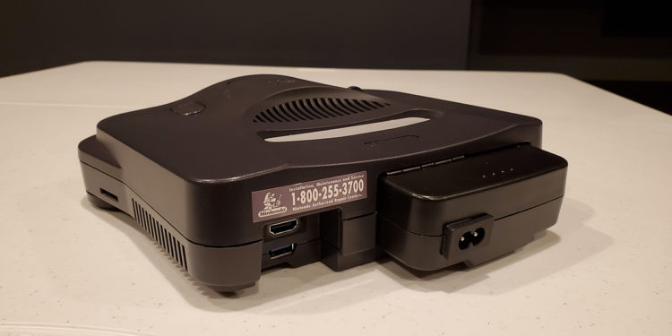Nintendo 64 convertida en Switch