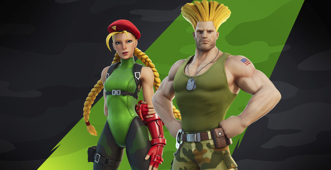 Fortnite e Street Fighter: Cammy e Guile chegam em 7 de agosto