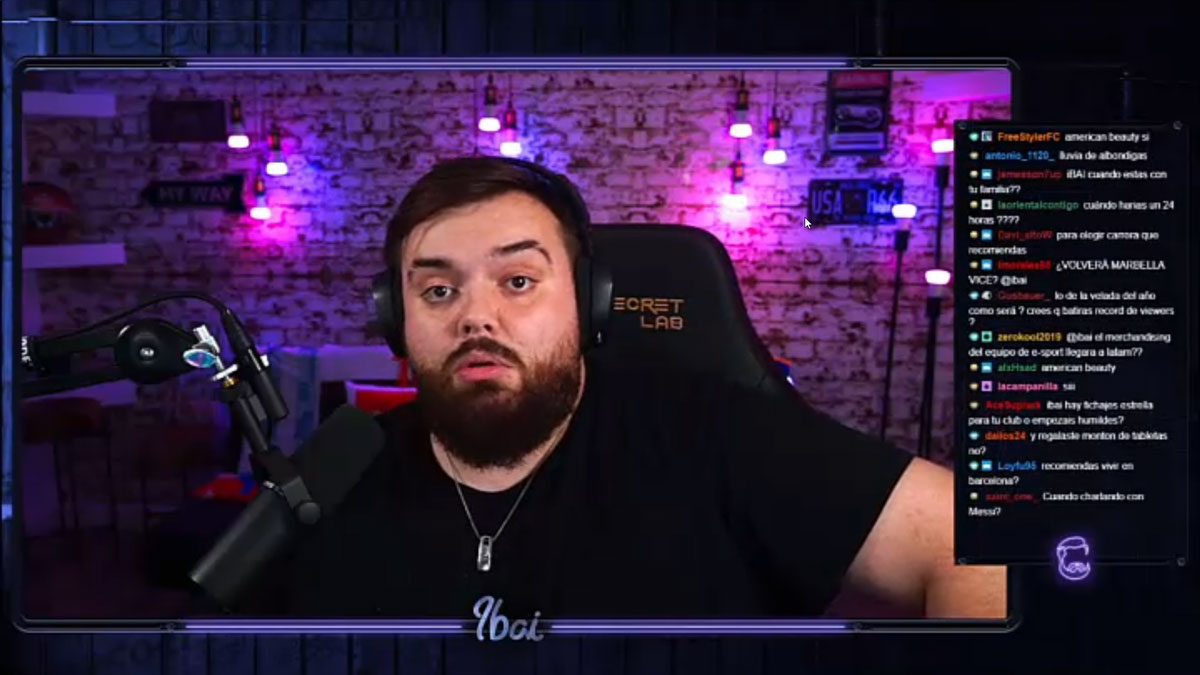 El Streamer Ibai Llanos tendrá que cambiar sus colaboraciones y anuncios 