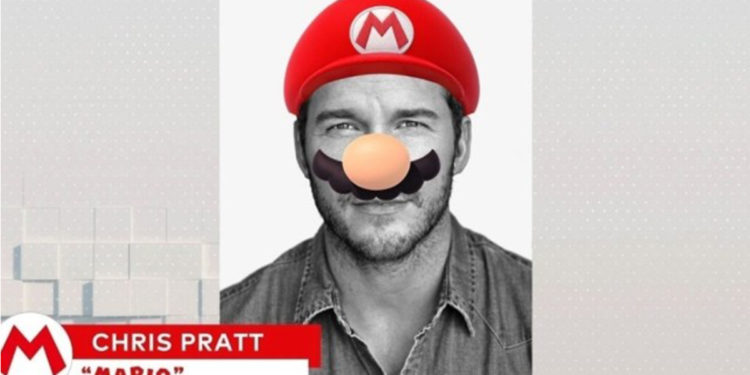 Super Mario y Chris Pratt