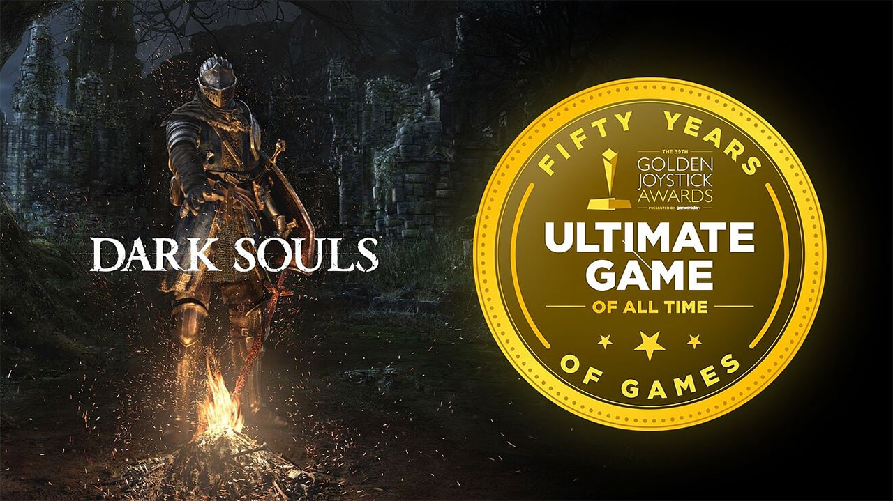 Dark Souls es el mejor juego de la historia según los Golden Joistick Awards 2021