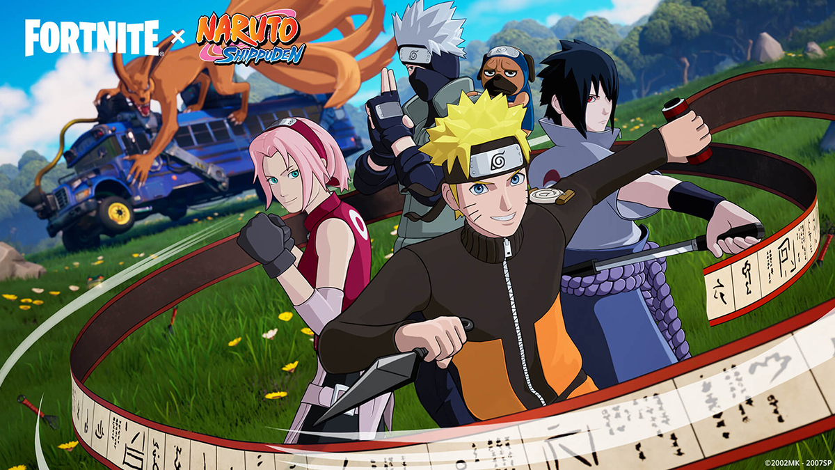 Fortnite y Naruto