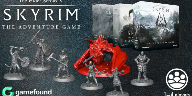 Skyrim será un juego de mesa gracias al financiamiento de su comunidad de fans