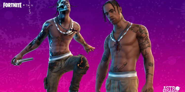 Tras avalancha fatal, Epic Games retira de la tienda de Fortnite el emote de Travis Scott