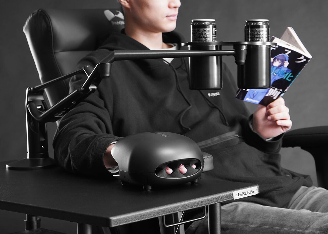¿Cansado de usar demasiado las manos en el mouse y en el teclado? Crean un masajeador para relajar las manos