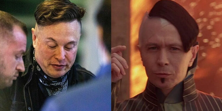 Elon Musk es ridiculizado en las redes por su nuevo look