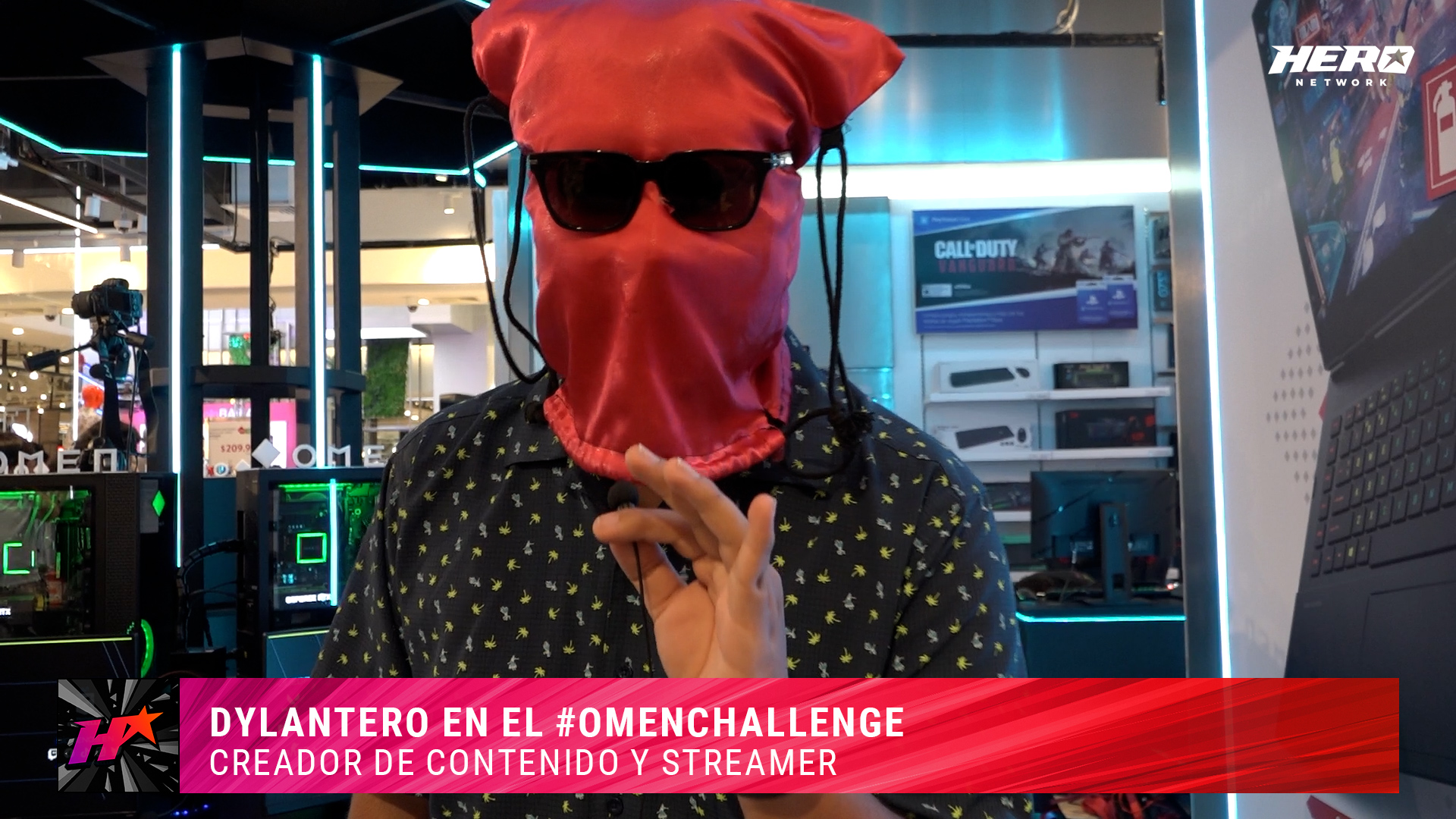 Dylantero te invita el día de hoy a ver el #OMENCHALLENGE de League of Legends: “Hermano disfruta los ventiladores que aquí no hay ninguno”