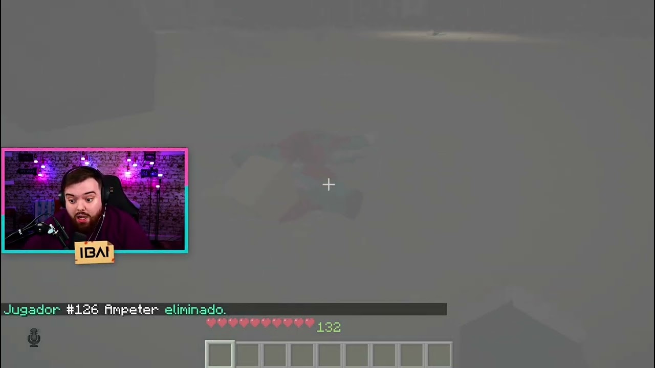 Ibai asesina a Ampeter en el segundo día de «El Juego del Calamar» de Minecraft