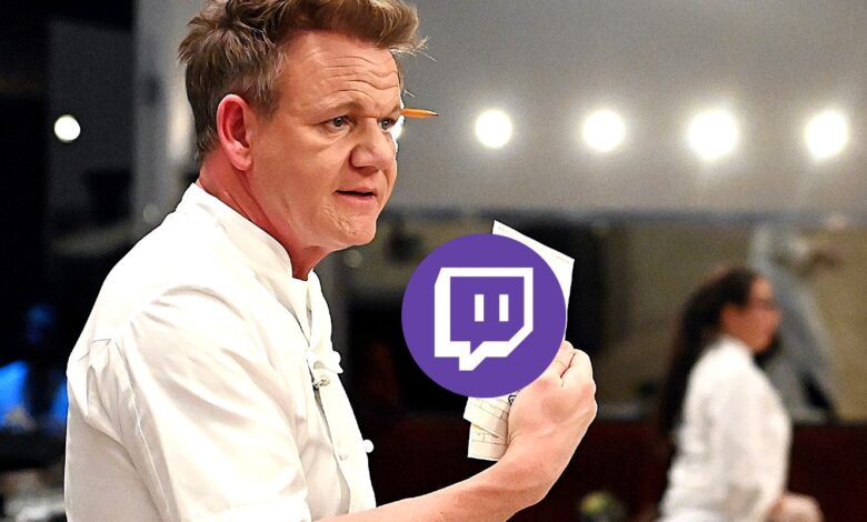 El chef Gordon Ramsay haría su arribo a Twitch pronto