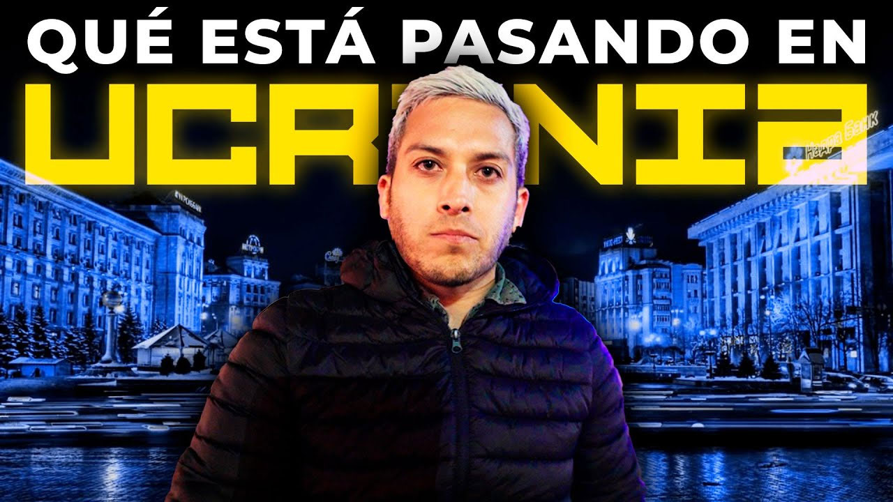 Alex Tienda el youtuber latinoamericano que corre riesgos para transmitir desde Ucrania
