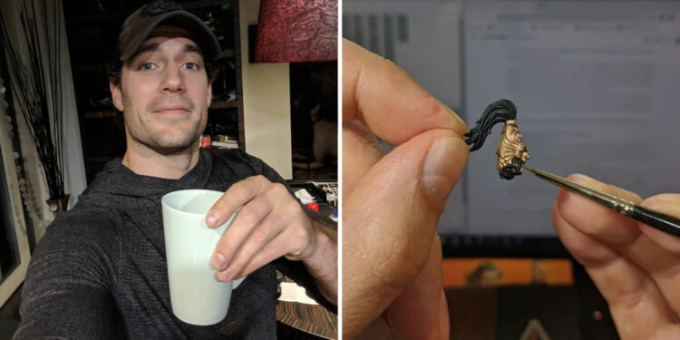 Henry Cavill se paseó por la sede de Games Workshop y la comunidad Warhammer enloqueció