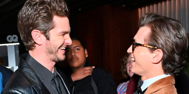 Tom Holland y Andrew Garfield