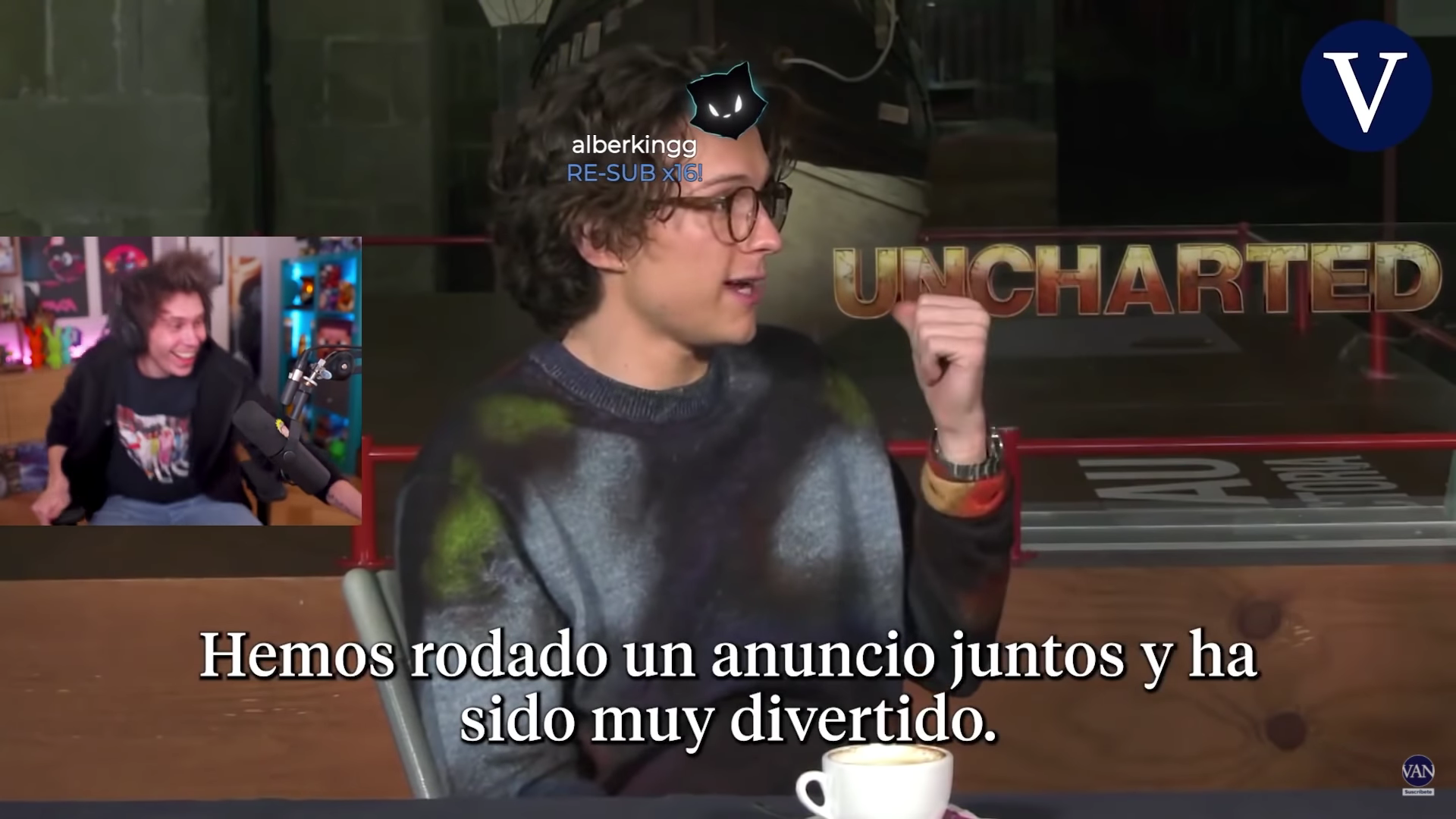 Tom Holland y su spoiler sobre el vídeo de la colaboración con el Rubius