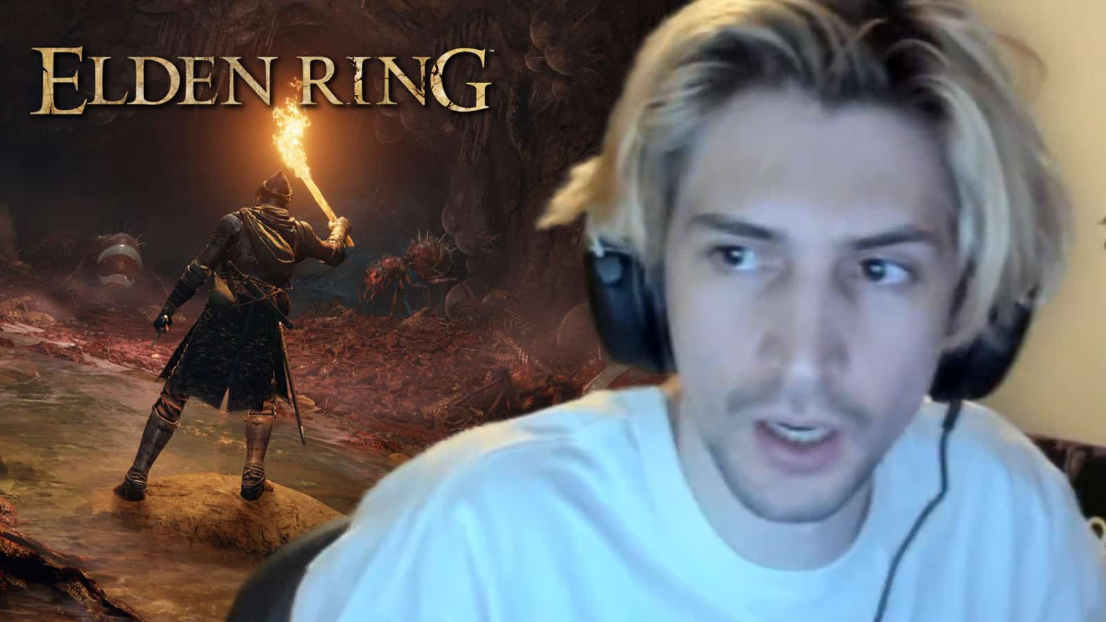 XQc sobre Elden Ring: «Es un excelente juego. Definitivamente obtienes el valor de tu dinero»