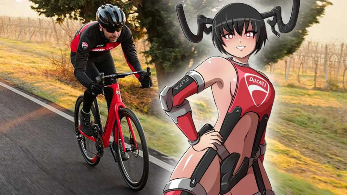 Ducati nombra su nueva bicicleta como futa y desató los memes entre los fanáticos del manga y el anime