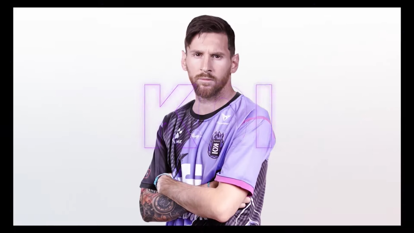 Ibai trolea a sus seguidores y «anuncia» que Messi ha fichado por KOI