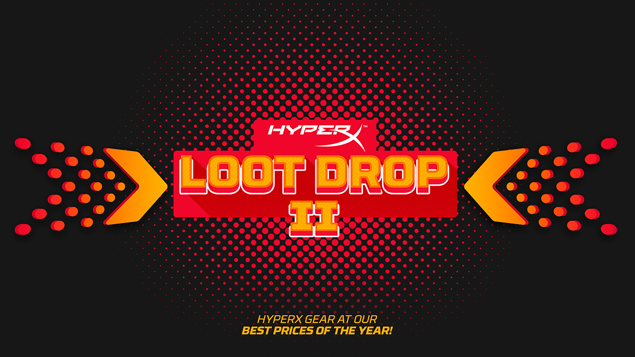 HyperX anuncia el Loot Drop 2 un evento global que brindará grandes descuentos en sus productos