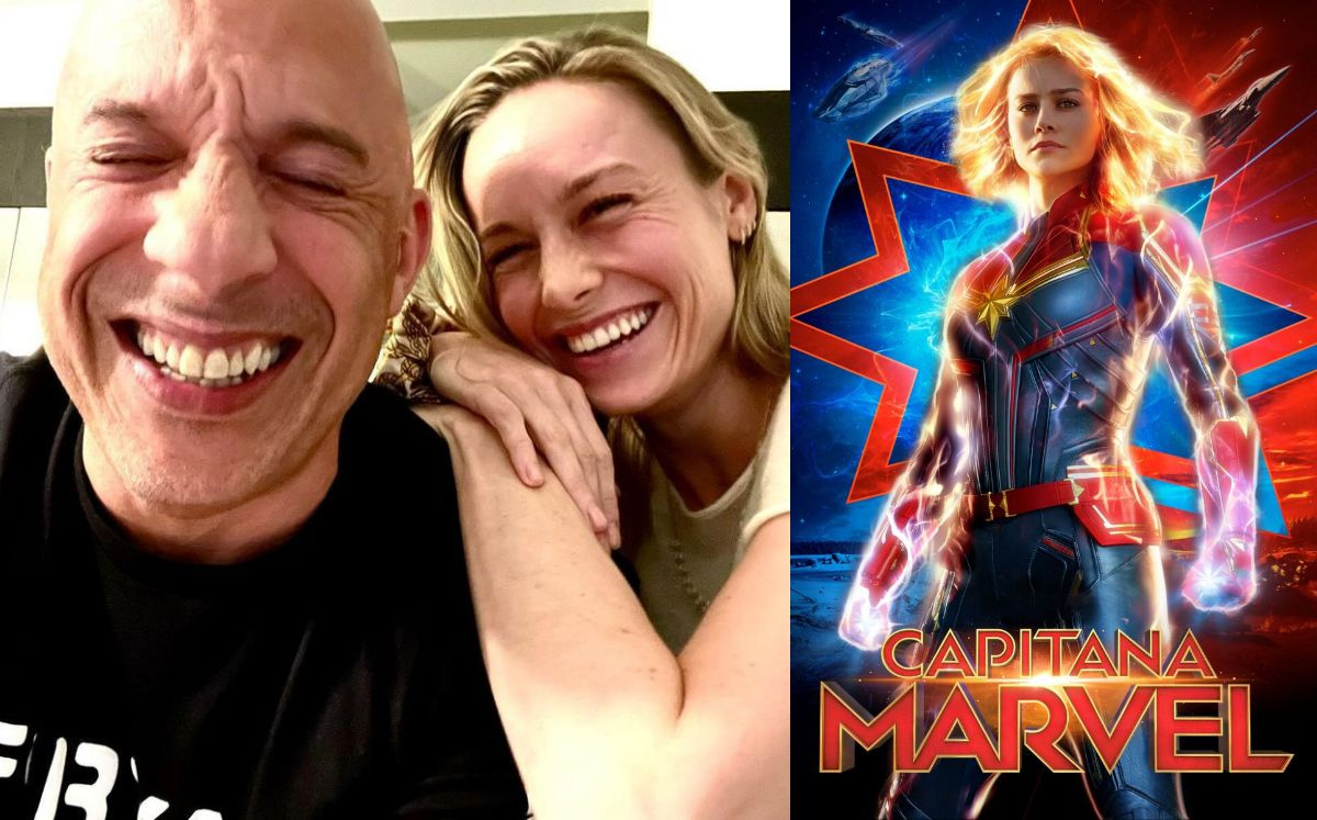 Brie Larson de capitana Marvel a manejar rápida y furiosa para Vin Diesel