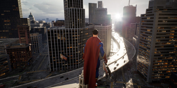 Demo Jugable de Superman en Unreal Engine 5 totalmente descargable impresiona a los usuarios 