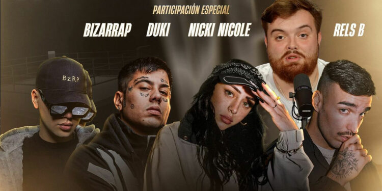 La Velada 2 junta a las cuatro figuras de la plataforma, Ibai, Auron, Greft y Rubius