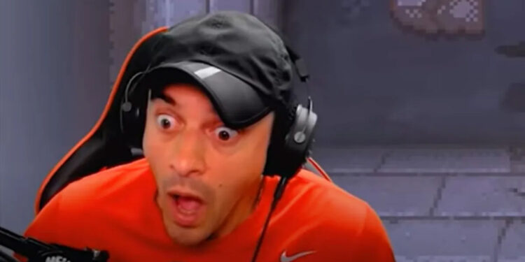 Streamer muy malo jugando Elden Ring recibe burlas por morir 2000 veces ante Malenia en un stream y su reacción es épica
