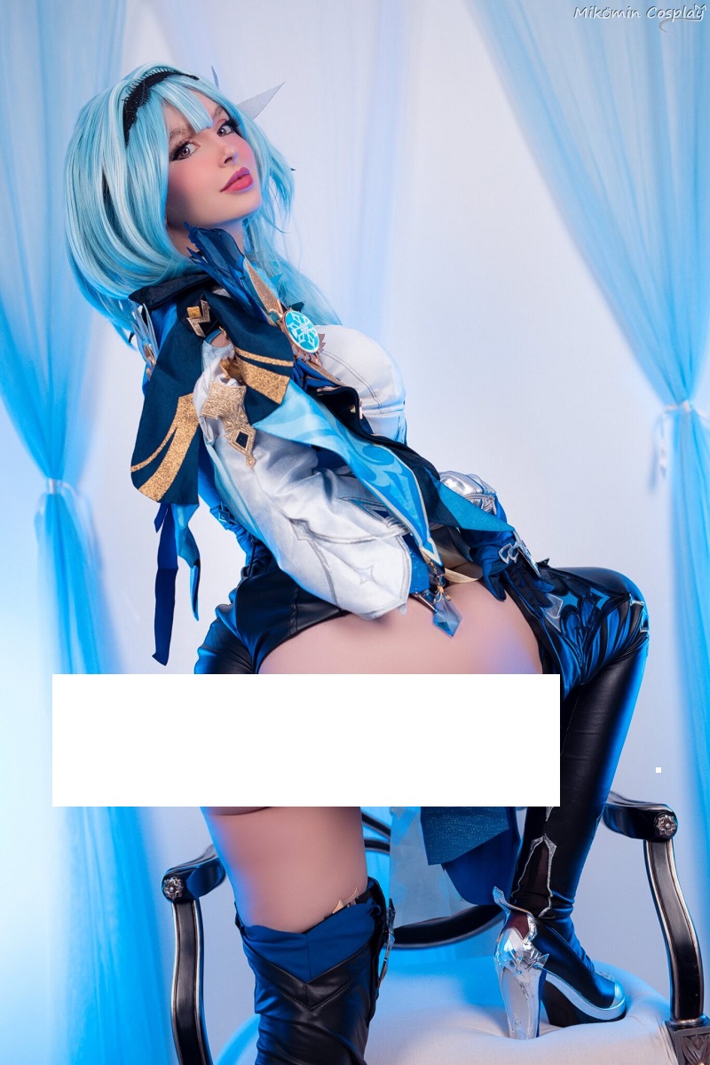 Mira El Sensual Cosplay Del Personaje De Eula Del Videojuego Genshin Impact Hero Network