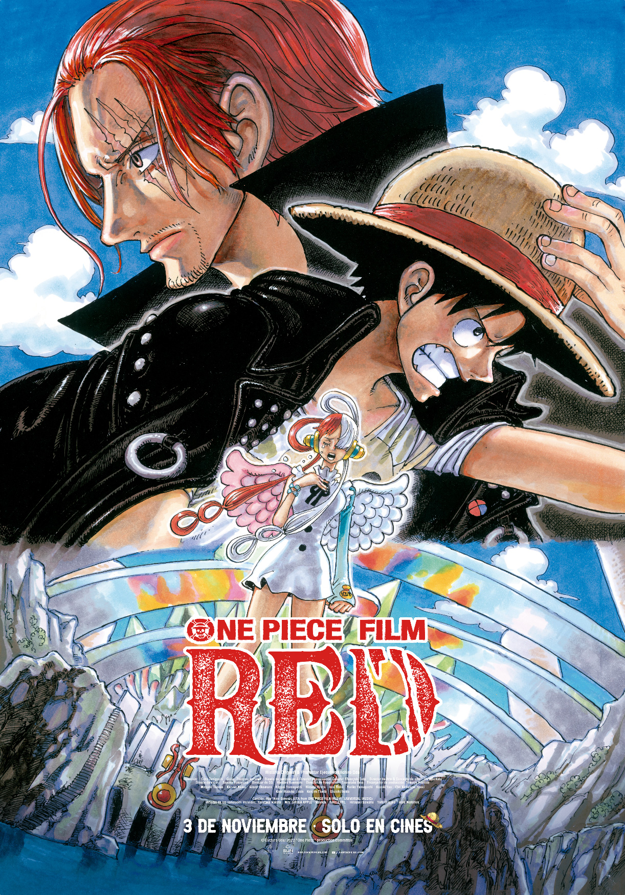 One Piece Film Red Estrena Su Poster Oficial Para Nuestra Región Y Confirma Su Estreno En 8385