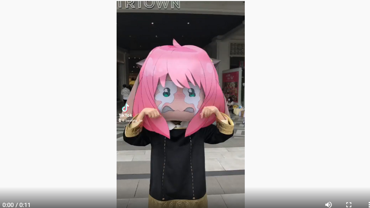 SPY x FAMily El video viral del mejor cosplay de Anya Forger, hecho hasta ahora 