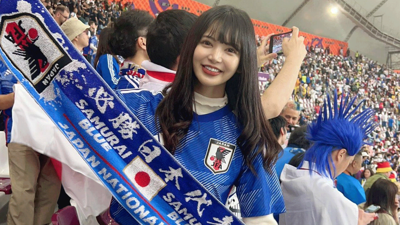 Conoce la historia de la hermosa otaku que fascinó a todos desde la grada en el partido Alemania Japón