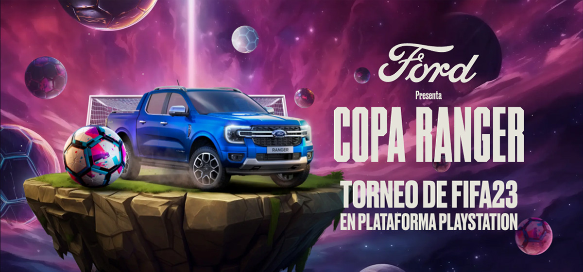 ¡Porque FORD te premia! Gana una increíble PlayStation 5 con la Copa Ranger