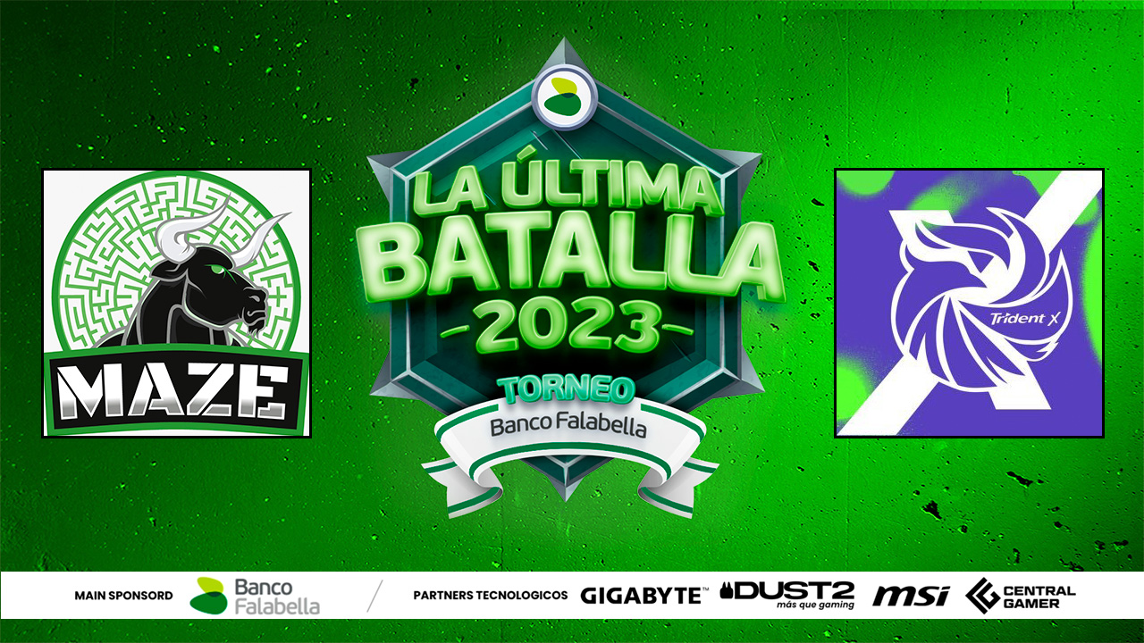 Maze Gaming y Rebirth Esports se enfrentarán en la Gran Final del Torneo Gamer de Banco Falabella en Comic Con Chile 2023
