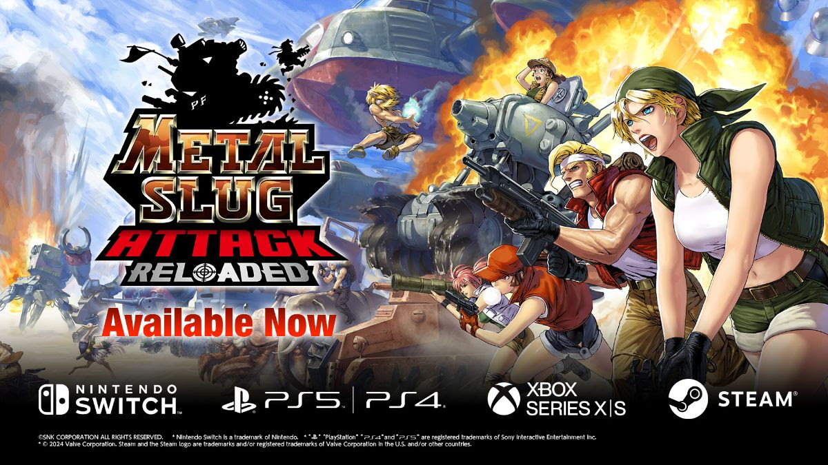 Metal Slug Attack Reloaded: El icónico juego de defensa de torres llega a consolas y PC