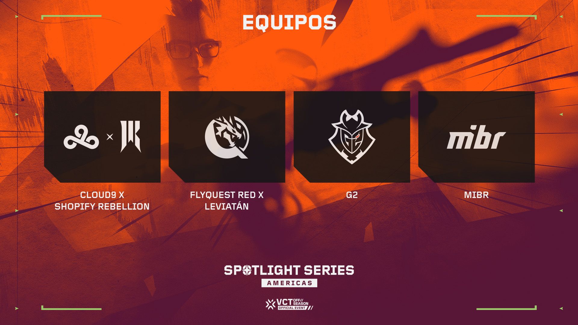 Spotlight Series Americas Equipos