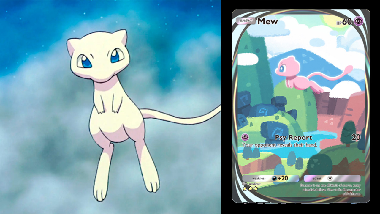 carta secreta de Mew