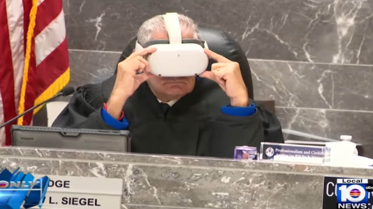 Realidad virtual en tribunales