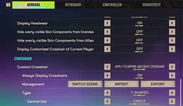 Cómo importar códigos de crosshair en FragPunk