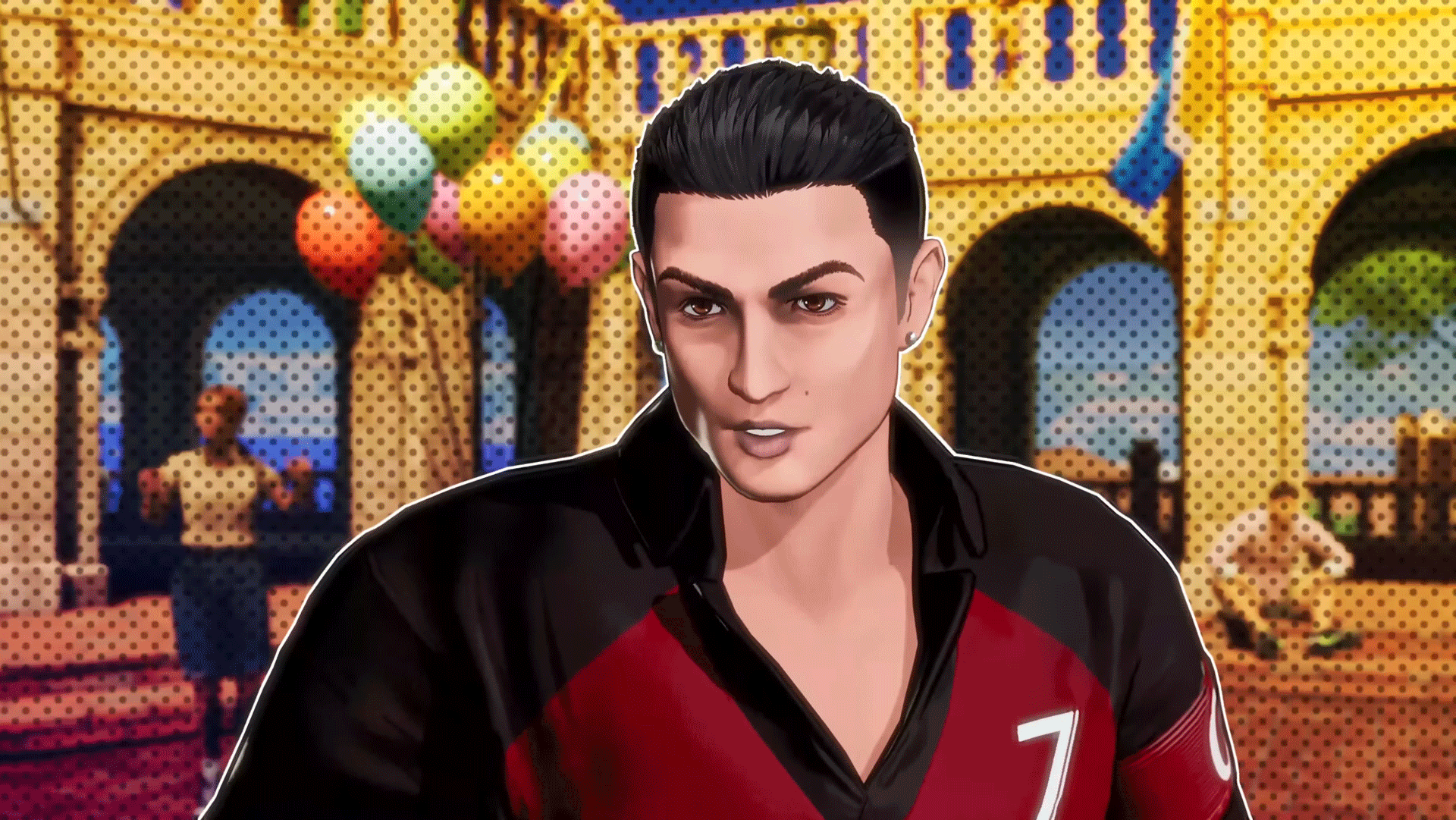 Cristiano Ronaldo en Fatal Fury
