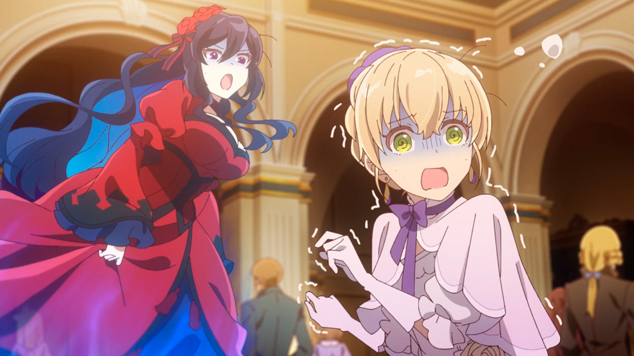 Scarlett Castiel y Constance Grail, como se ven el anime Eris no Seihai