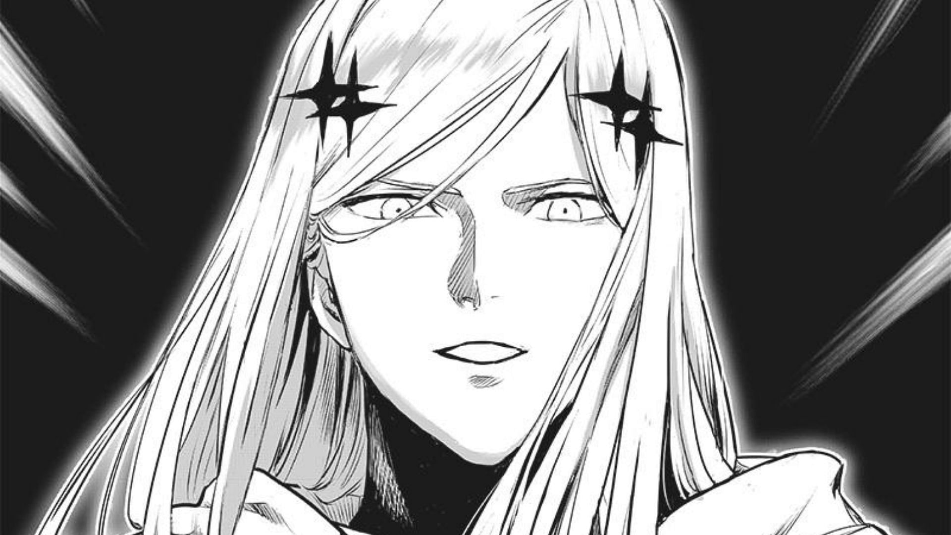 Flashy Flash como se ve en el manga One Punch Man.