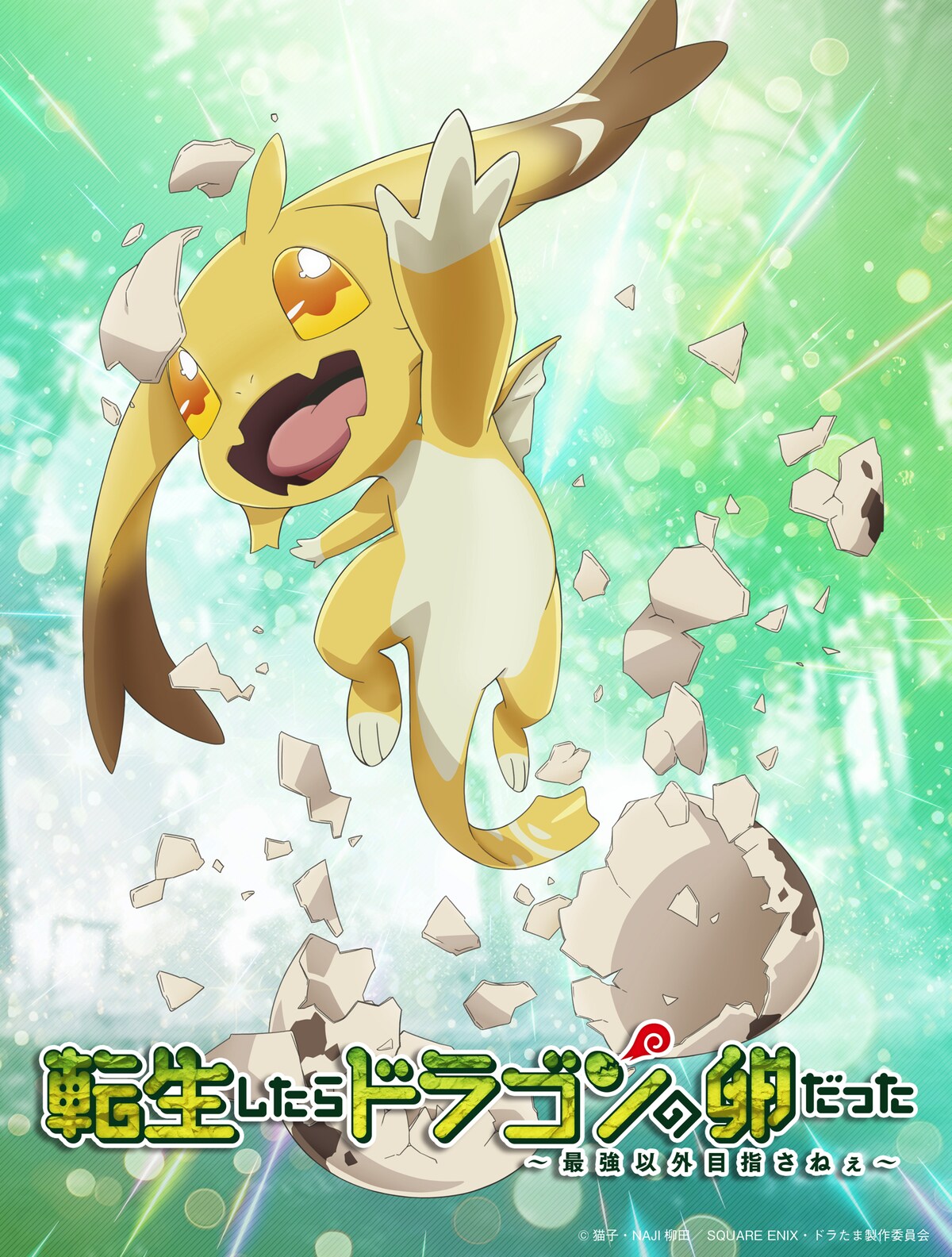 Reincarnated as a Dragon Hatchling Poster Anime 2025
