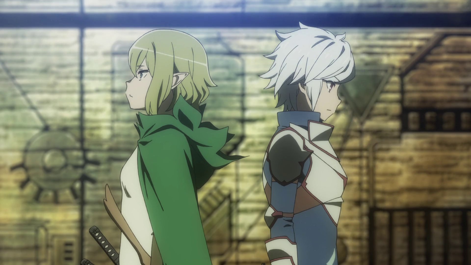 Reyuu y Bell Cranel Danmachi