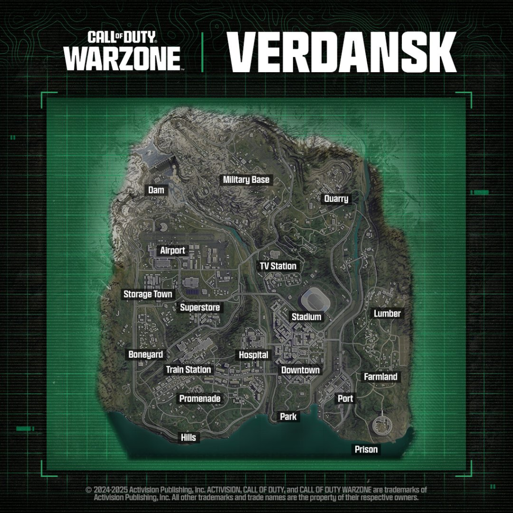 Verdansk Warzone 2025