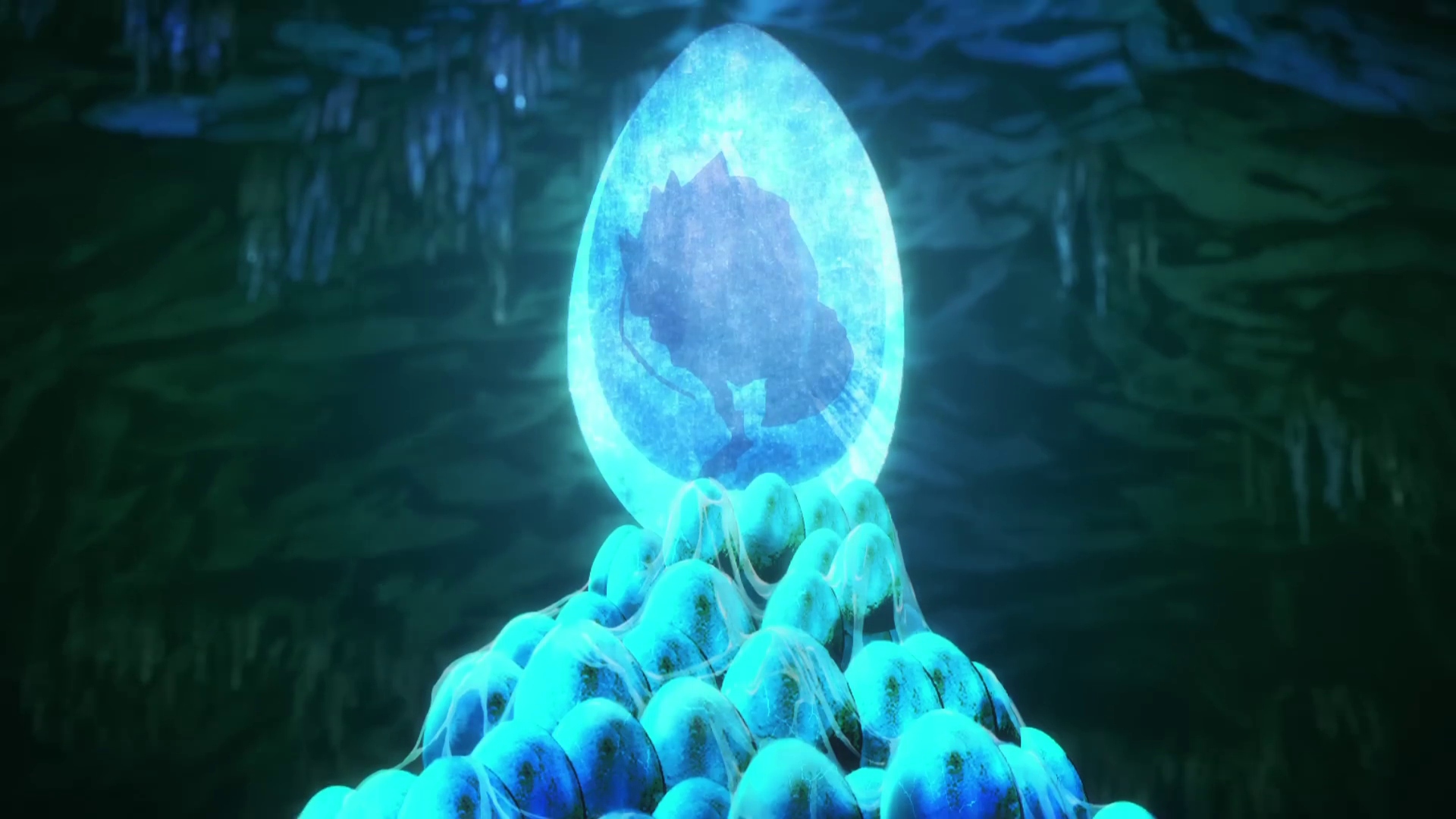 Huevo Rey Hormiga en Solo Leveling.
