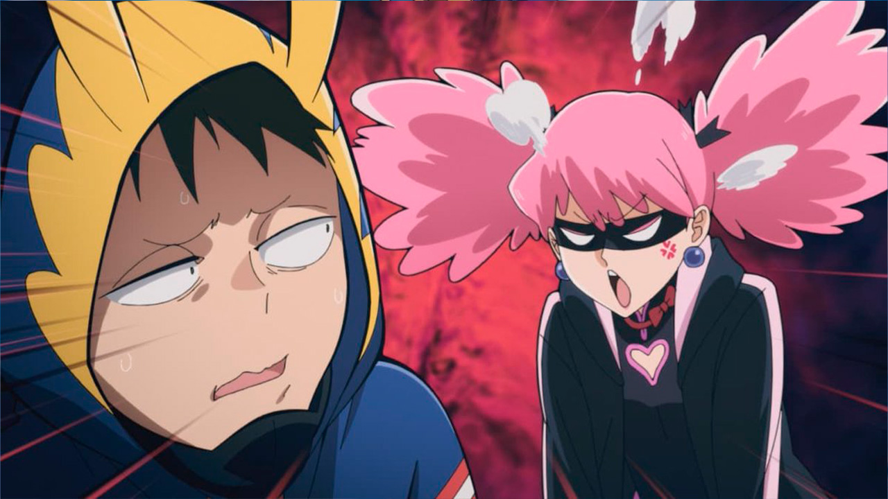 Kouichi Haimawari y Kazuho Haneyama en My Hero Academia: Vigilantes.