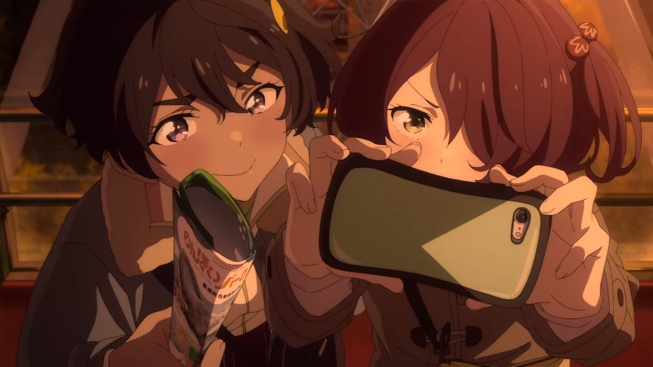 Lemon Yakishio y Chika Komari, como se ven en el anime de Makeine.