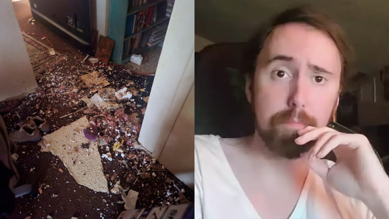 Asmongold techo animal muerto