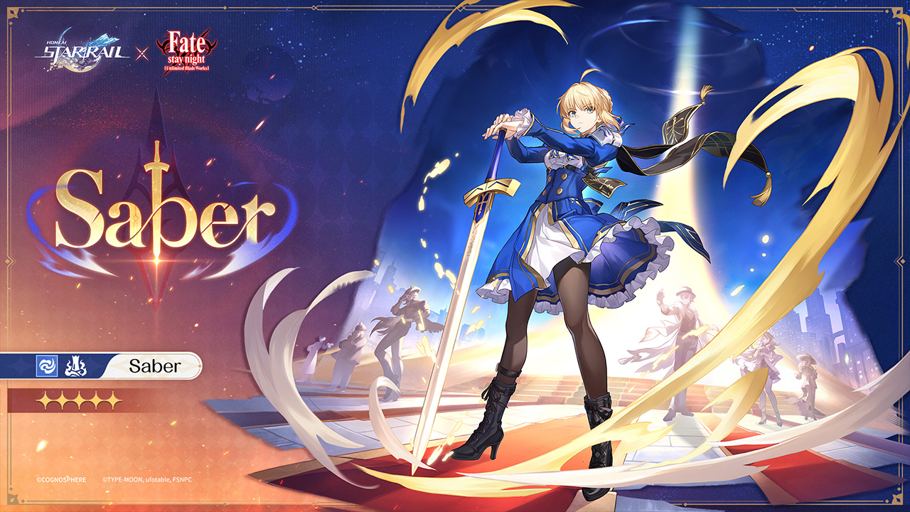 Saber en Honkai: Star Rail