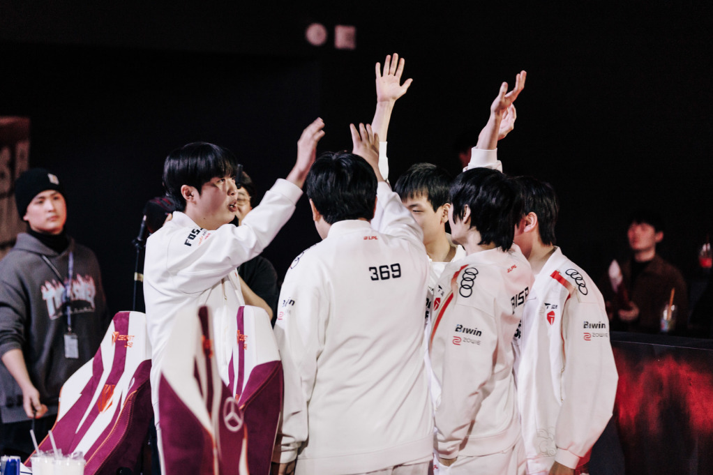 Los representantes de la LPL, Top Esports, tendrán que superar su primera victoria para llegar al MSI. (Foto de Christina Oh vía Riot Games)
