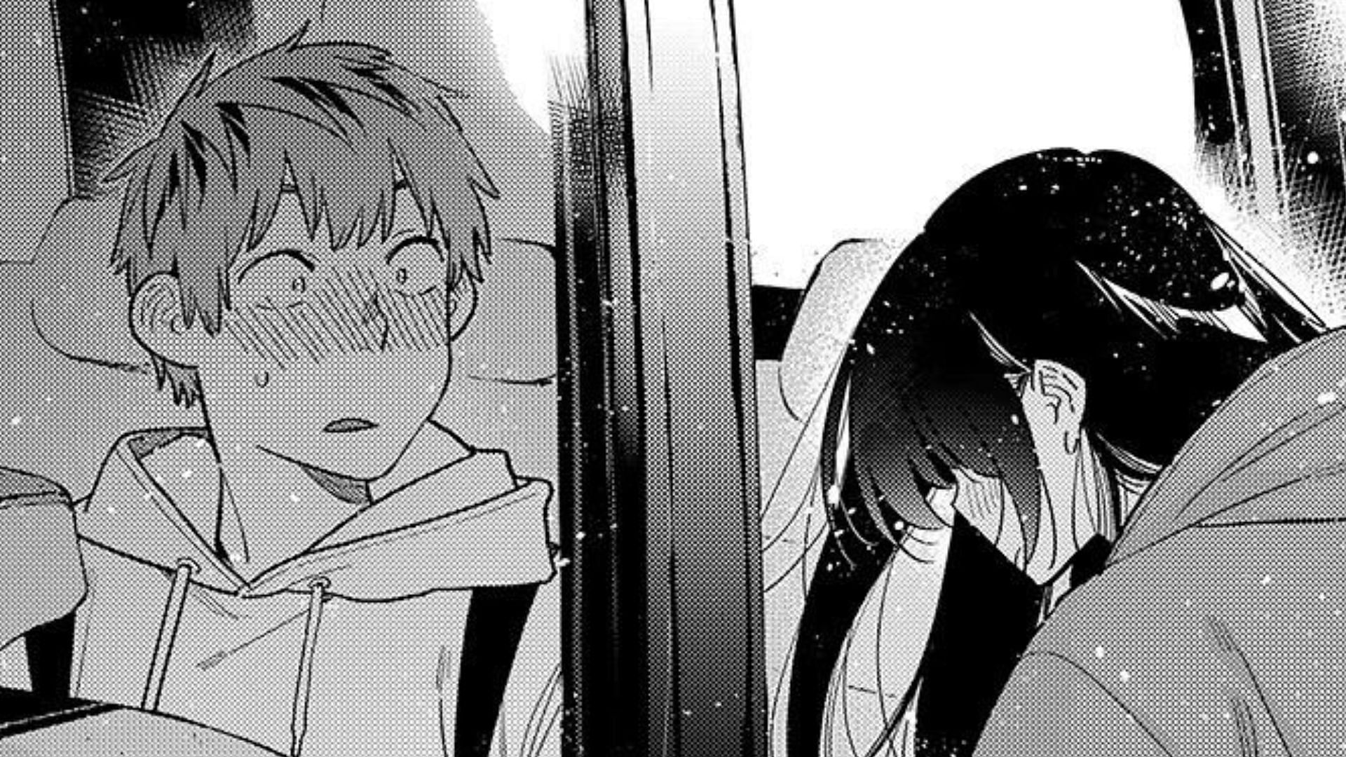 Kazuya y Chizuru como se ven en el manga (Imagen vía Kodansha)