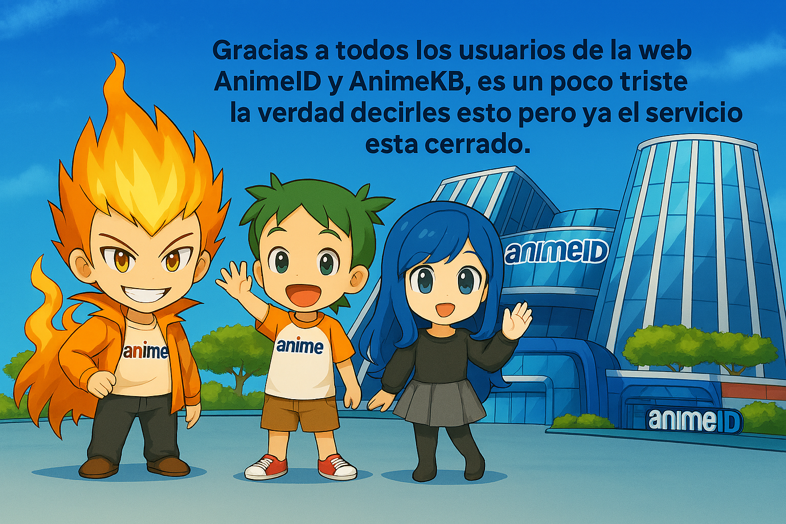 cierre de AnimeID